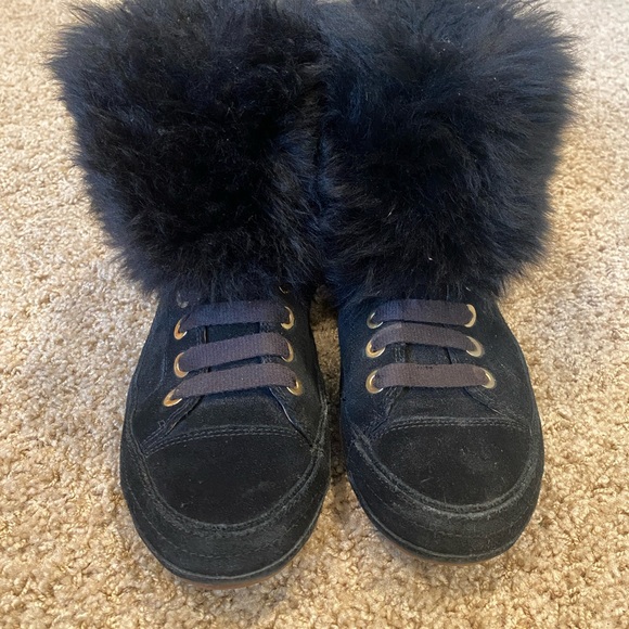 UGG Australia "Antoine" Fur Sneaker Boots # 1019110 - Picture 2 of 13